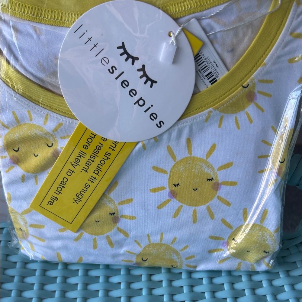 Little Sleepies Sunny Yellow Kids Pajama Set